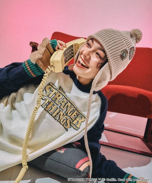 STRANGER THINGS】コラボアソートニットワッチ（ニットキャップ