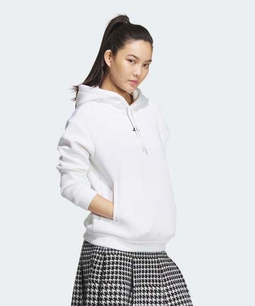 セール】ダンボールニット ビッグロゴ フーディー【adidas Golf