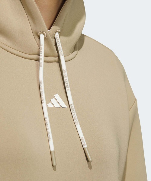 セール】ダンボールニット ビッグロゴ フーディー【adidas Golf