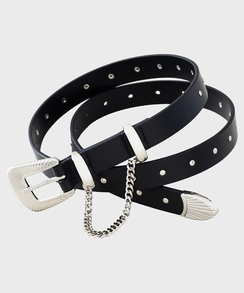 Jieda（ジエダ）の「STUDS WESTERN BELT / スタッズウエスタンベルト