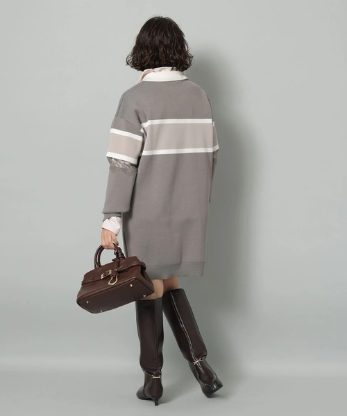 レース切替ラガーニットワンピース（ワンピース）｜Arpege story