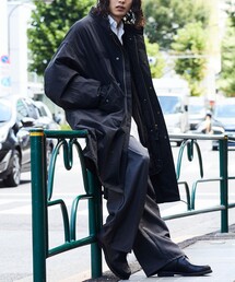 FREAK'S STORE ブラック モッズコート XL FREAK'S STORE（フリークス