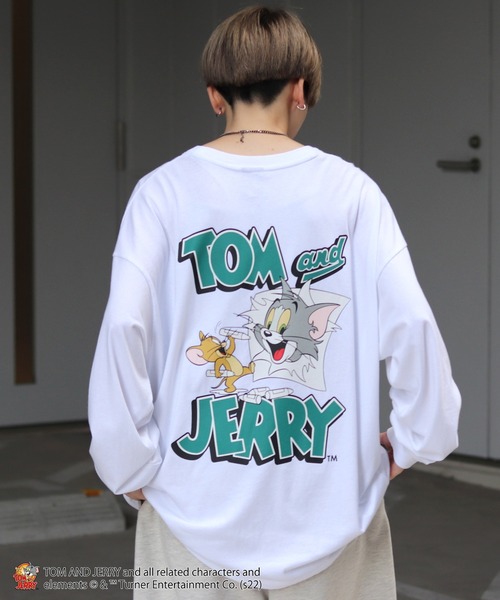 セール】【TOM&JERRY / トムとジェリー】バックプリント / 袖プリント