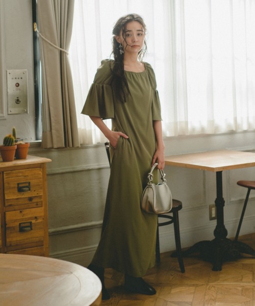 Kastane（カスタネ）の「【オケージョンドレス/結婚式】Bell sleeve