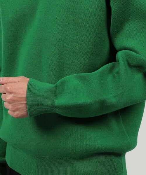 caban（キャバン）の「□CABaN コットンカシミヤ クルーネックプル