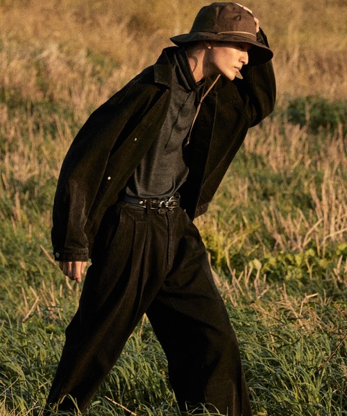 VINTAGE BLACK WASH DENIM SET-UP -Instagram Ex.-（セットアップ