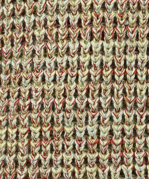 caban（キャバン）の「□CABaN コットンカシミヤワッフルMIX Vネック