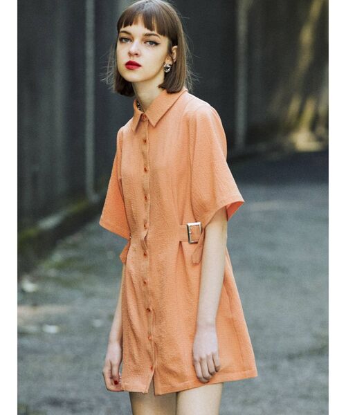 jouetie（ジュエティ）の「ウエストベルトミニワンピース（ワンピース