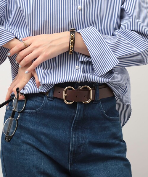 セール】【LEFIJE/レフィエ】別注ダブルバックルベルト（ベルト