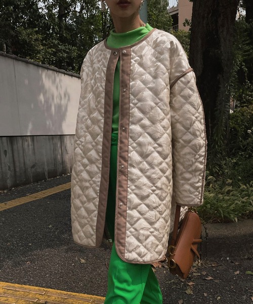 Ameri（アメリ）の「REVERSIBLE LINER LIKE COAT（ミリタリー