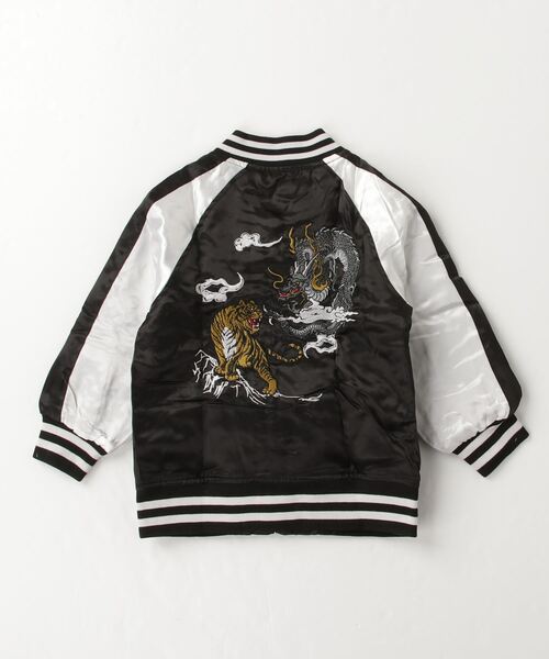 セール】刺繍入りスカジャン（スタジャン）｜ZI-ON（ジーオン）の