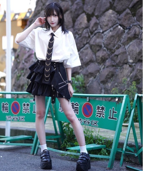 REFLEM（レフレム）の「『REFLEM/レフレム』フリルティアードスカート