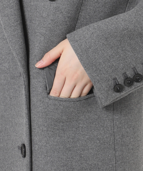 Noble（ノーブル）の「メルトンロングチェスターコート（チェスター