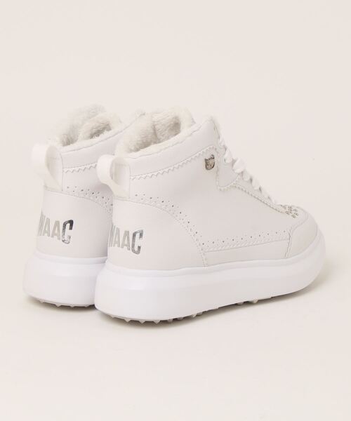 WAAC（ワック）の「《WAAC》WOMENS スタッズ ハイカットゴルフシューズ