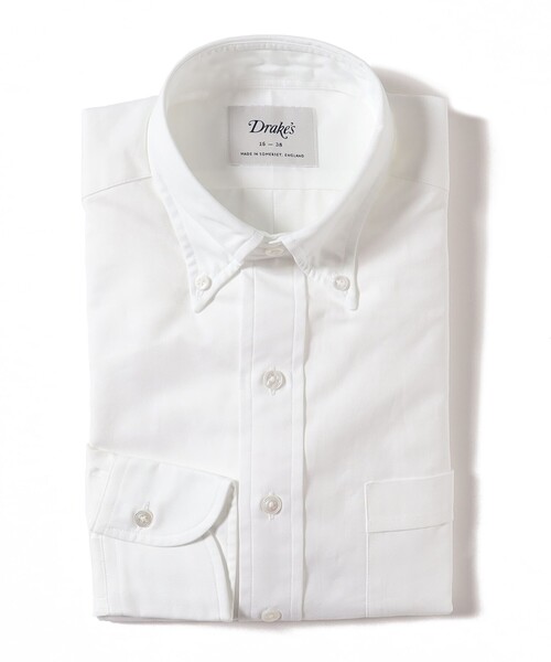 セール】【別注】Drake's / オックスフォード ボタンダウンシャツ