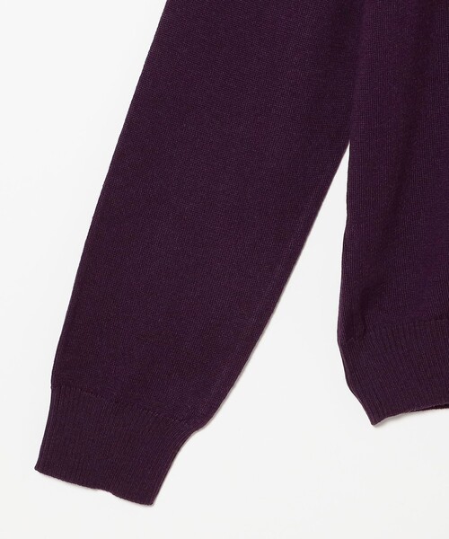 別注】LORENZONI / ハーフジップ ウール ニットポロ（ニット/セーター