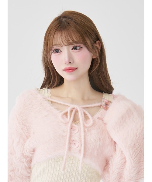 ケーブルニットソーセットミニワンピース（ワンピース）｜Darich