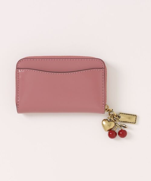エッセンシャル スモール ジップ アラウンド カード ケース・チャーム