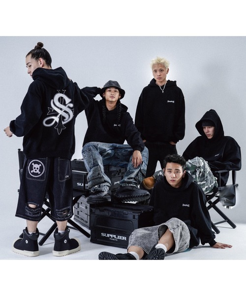 セール】フーディー｜Boxy Fit Cross Logo Hoodie｜SUPPLIER｜公式通販