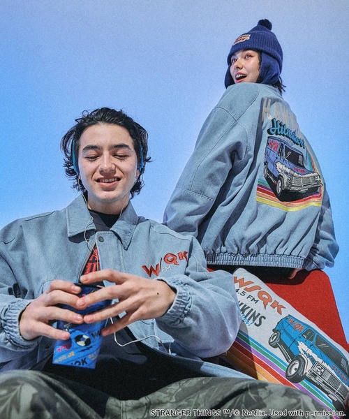 niko and（ニコアンド）の「【STRANGER THINGS】コラボデニム