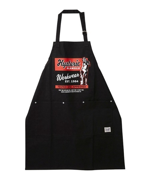 HYSTERIC GLAMOUR（ヒステリックグラマー）の「HYS TIME エプロン