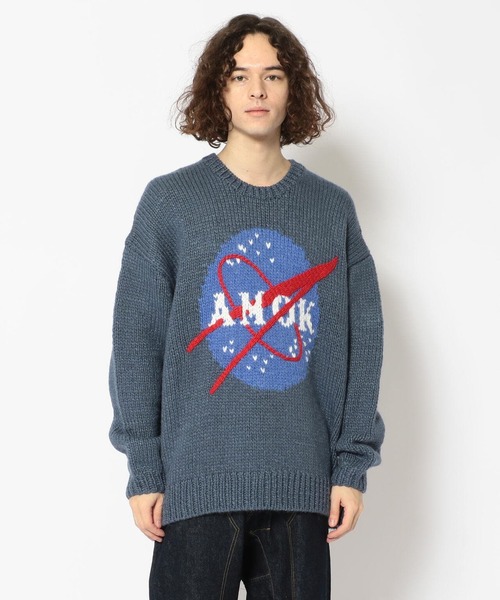 amok（アモク）の「【別注】amok /アモク/NASA KNIT（ニット/セーター