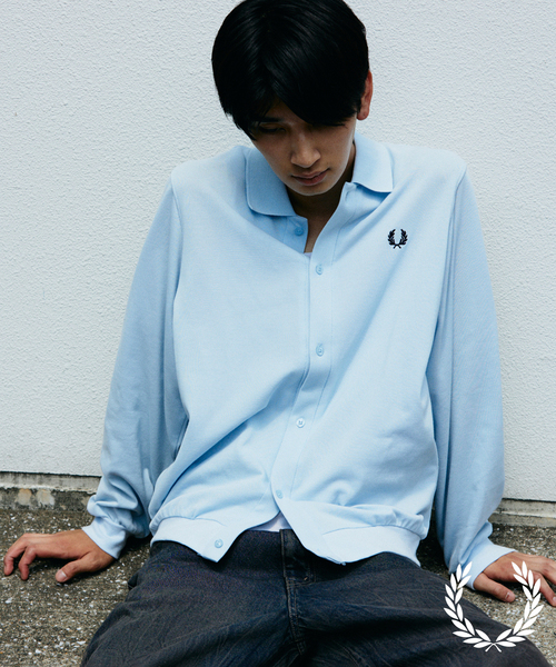 セール】FRED PERRY / フレッドペリー 別注 フル ボタン ピケ