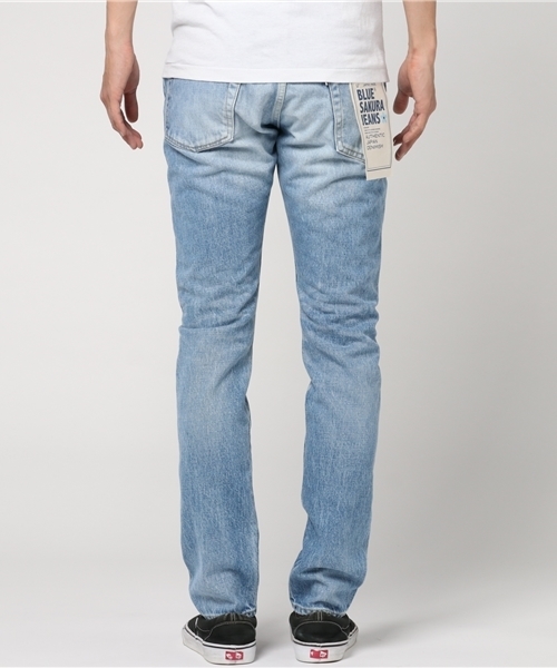 403XXA LEAN(スリム）USED（デニムパンツ）｜BLUE SAKURA（ブルー