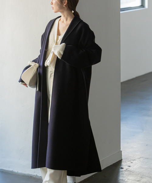 Noble（ノーブル）の「W/Nyリバーオーバーフレアコート（その他