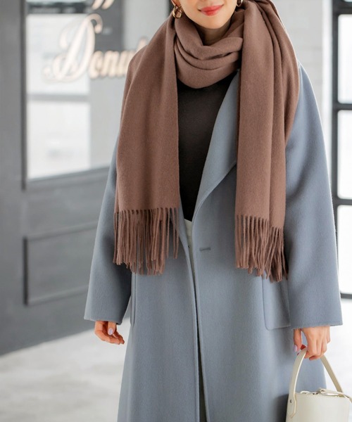 STYLE DELI（スタイルデリ）の「【LUXE】ボリュームカシミヤストールE