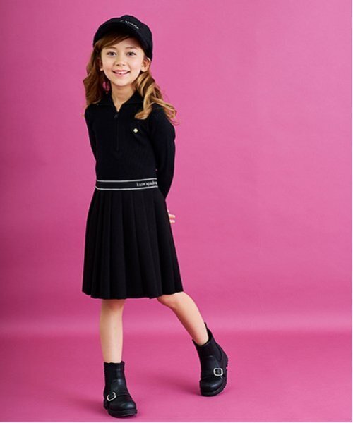 セール】トドラー ハーフジップドッキングワンピース（ワンピース