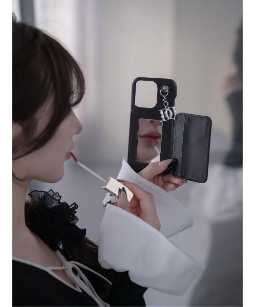 キルティングミラーDDチャームiPhoneケース（スマホケース/カバー