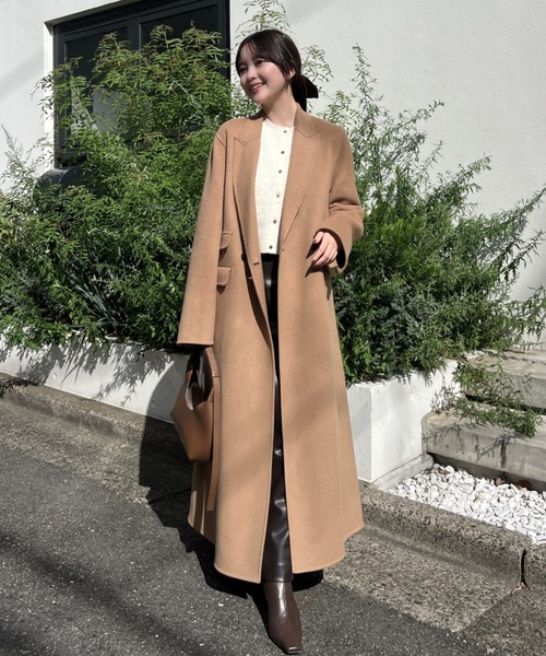 セール】リバーロングダブルポケットチェスターコート（チェスター