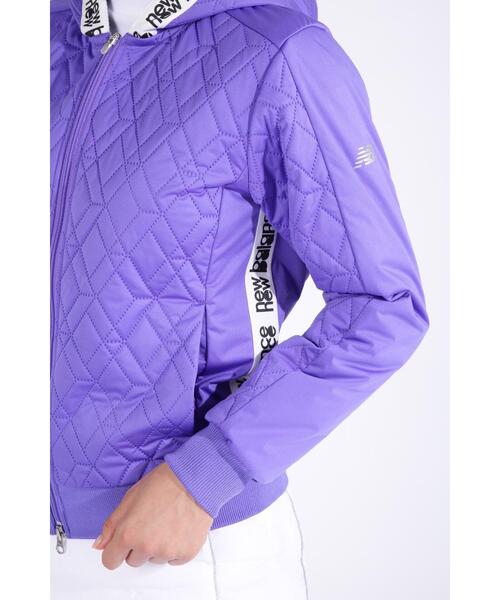 セール】【new balance golf】ダイヤキルト フルジップ フーディー