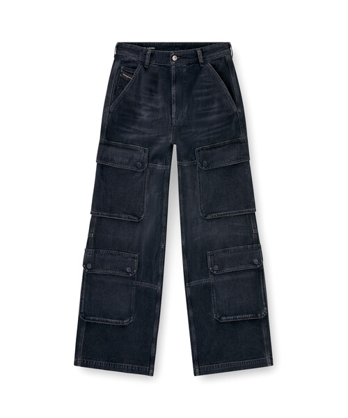 メンズ デニムパンツ D-TOUCH-CARGO（デニムパンツ）｜DIESEL