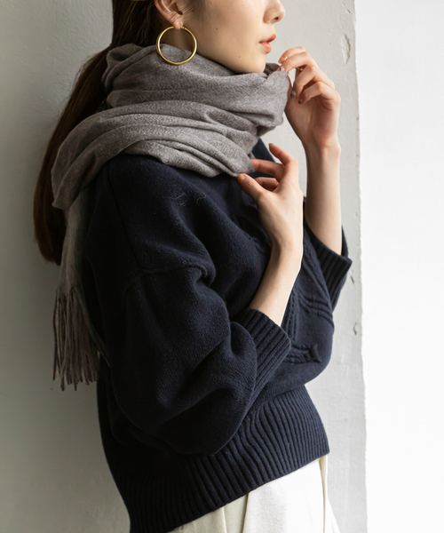 Noble（ノーブル）の「ORIGINALカシミヤストール（マフラー）」 - WEAR