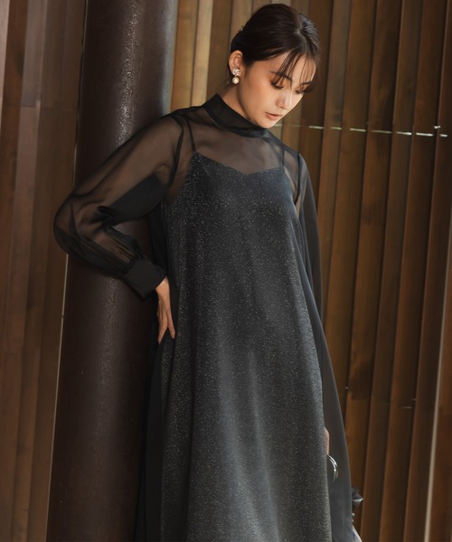 kaene】マットカルゼオーガンドレス（ドレス）｜kaene（カエン）の