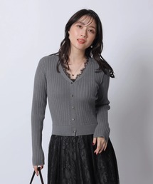 Apuweiser-riche（アプワイザーリッシェ）の「ツイードペプラムミニ