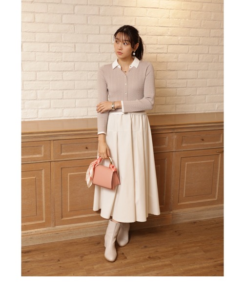 スキッパーケーブルドッキングワンピース（ワンピース）｜JUSGLITTY