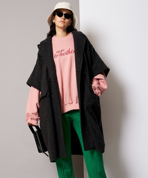 MAISON SPECIAL（メゾンスペシャル）の「ブークレー2WAYポンチョコート