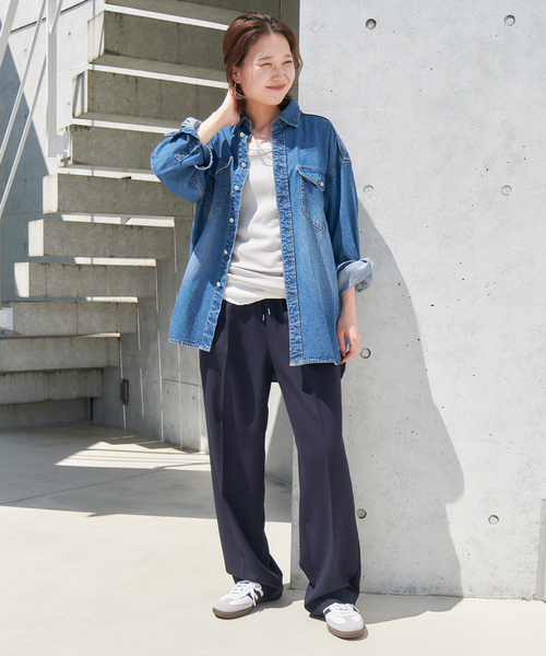 セール】《WEB限定/追加2》ダブルクロスイージードロストテーパード