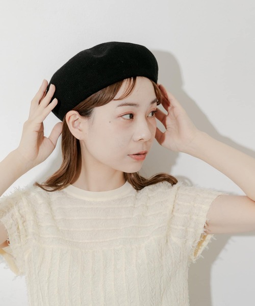 セール】リネンミックスベレー（ハンチング/ベレー帽）｜SMELLY