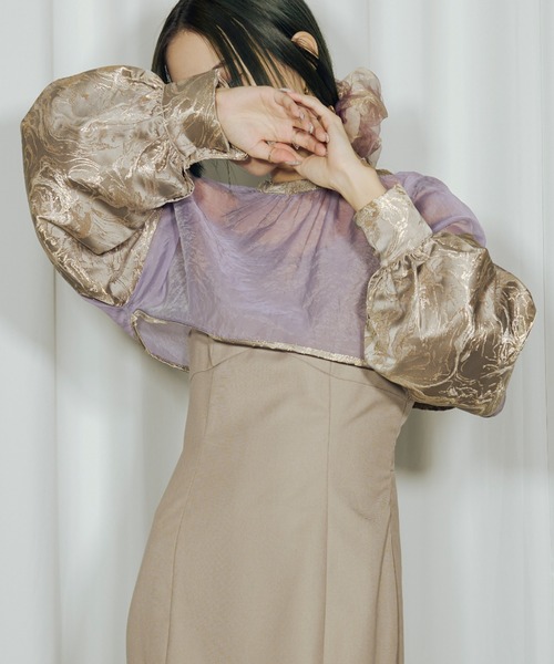 Ezick（エジック）の「Lady set レーストップドレス（ドレス）」 - WEAR