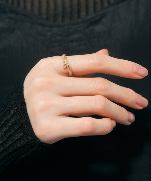 セール】K18 ヘビ/スネーク リング（リング）｜Jewel closet by L&Co