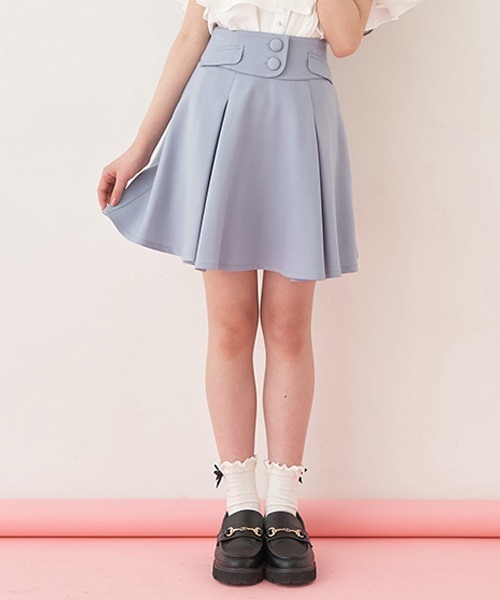 mezzo piano Junior（メゾピアノジュニア）の「ハイウエストフレア