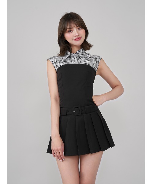 Darich レイヤードベアミニワンピース NVY ネイビー free-L Darich