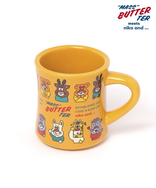 niko and（ニコアンド）の「【バターマスター】コラボマグカップ