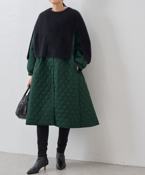 15 quinze》リバーポンチョベスト（ベスト）｜BEARDSLEY（ビアズリー