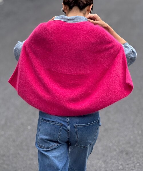 セール】ファーニットポンチョ（ニット/セーター）｜BEARDSLEY