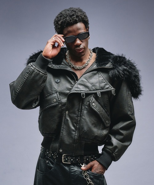 ANDER HUNK（アンダーハンク）の「Faded N2B Flight Jacket / フェード